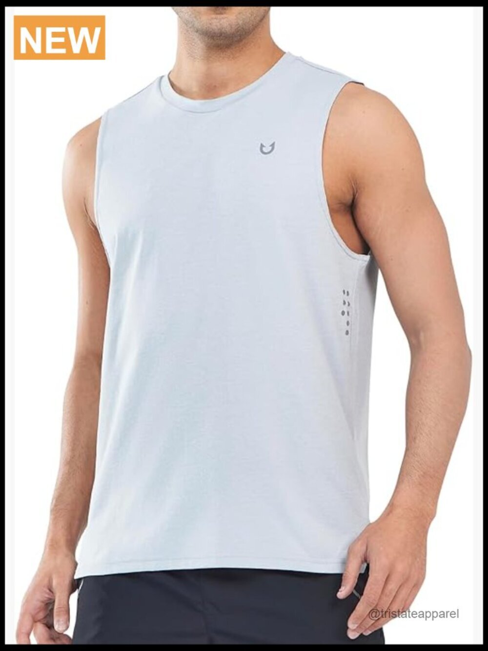Sleeveless Quick Dry Tank Top Athletic Gym Muscle Vest